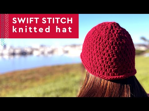 Swift Stitch Hat Knitting Pattern (Matches All Too Well Scarf)