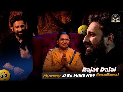 Rajat Bhai Mummy Ji Se Milke Hue Emotional - BB18 | Rajat Dalal |