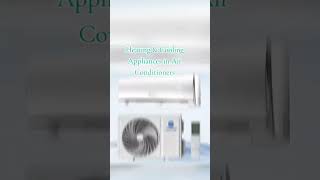 Heating & Cooling Appliances in Air Conditioners #CoolingSolutions