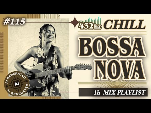 Chill Bossa Nova Music🌴 | Calming BGM of 432hz Serenity for Focus and Soothing🌟 #115