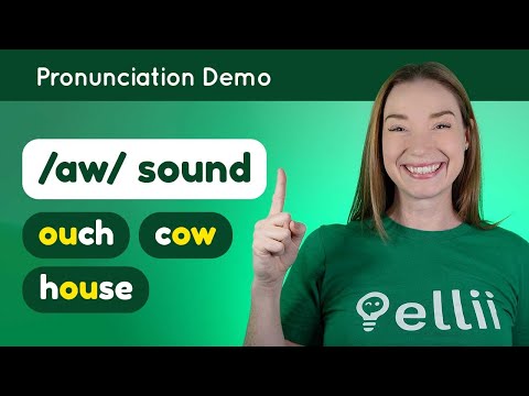 Pronouncing /ɑw/ – English Pronunciation Lesson (Part 1)