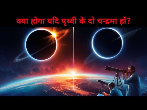 क्या होगा यदि पृथ्वी के दो चन्द्रमा हों? | What If Earth Had Two Moons?