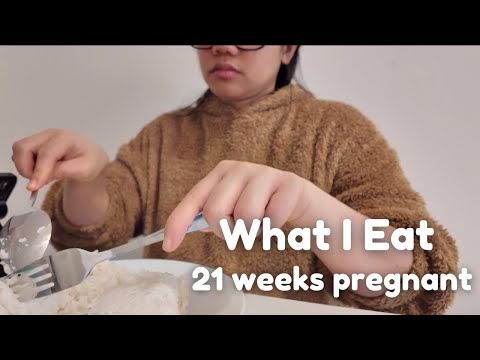 What I eat in a day - 21 weeks pregnant | Day in the life