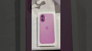 Unboxing iphone16 #iphone16 #iphone16unboxing #pink #gadgets #gadgetsshorts #newphone