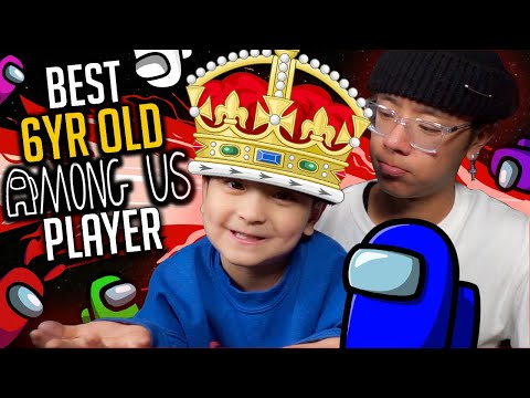 The BEST 6YR Old Among Us Player?!