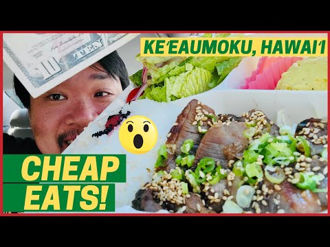 CHEAP EATS Hidden Gem Japanese Food in Honolulu Hawaii