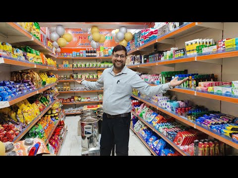 NV Supermart grand opening in Aadarsh Nagar Delhi | nv Shoppe franchise #supermarket #grocery