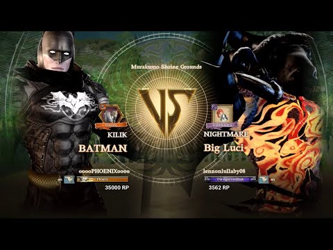 Soul Calibur VI Ranked Match - ooooPHOENIXoooo vs. (lennonlullaby08)