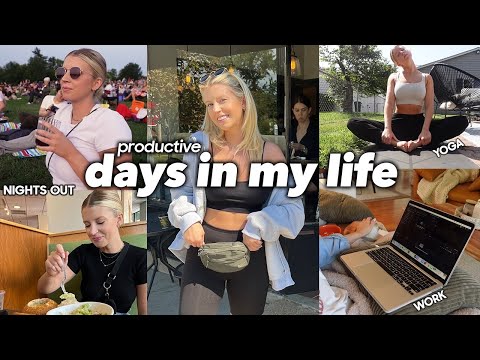 *PRODUCTIVE* week in my life | date night with Kyle, events in STL, making friends in your 20s +more