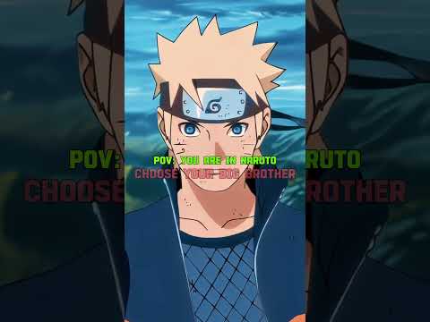 Pov: you are in Naruto, choose your big bro  #anime #animeedit #animeshorts #naruto #kakashi #itachi