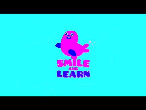 Smile and learn logo super Effects with special sound variation effects