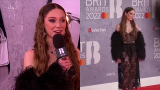 Holly Humberstone @Brits22, my favorite dress of the night. Gucci, sheer.