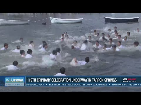 Tarpon Springs holds 119th annual Epiphany cross dive