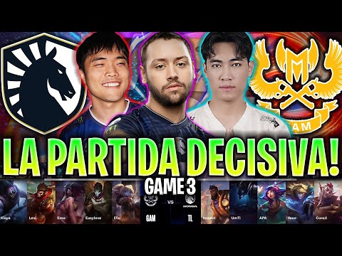 LA PARTIDA DECISIVA ENTRE VIETNAM Y NORTE AMÉRICA! | TL vs GAM Game 3 SWISS STAGE WORLDS 2024 LVP