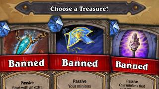 Hearthstone Dungeon Run But Treasures Are BANNED