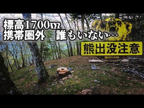 何かあっても助けを呼べない交信手段が閉ざされた山奥のキャンプ場で完全ソロキャンプ！75回目　鳥ヶ池キャンプ場　in長野県大鹿村