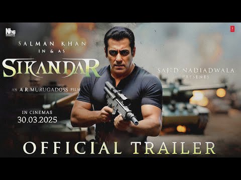 SIKANDAR: Official Trailer | Salman Khan | Sajid Nadiadwala | A.R. Murugadoss | EID 2025