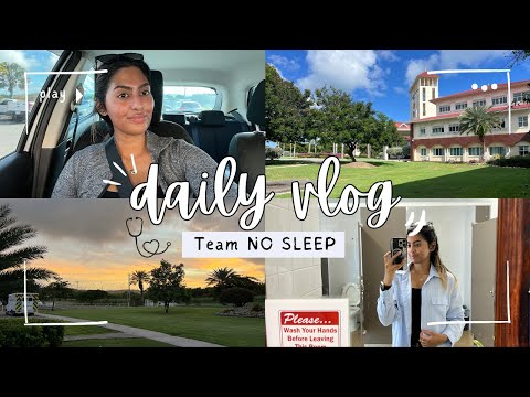 How I Survive a 24-Hour Day in Medical School | Med Student Life Vlog | Caribbean Medical School