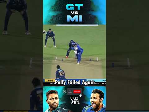 MI's Power Thriller Fire 🔥| GT vs MI | IPL 2022 | Match 51 Highlights | #Shorts