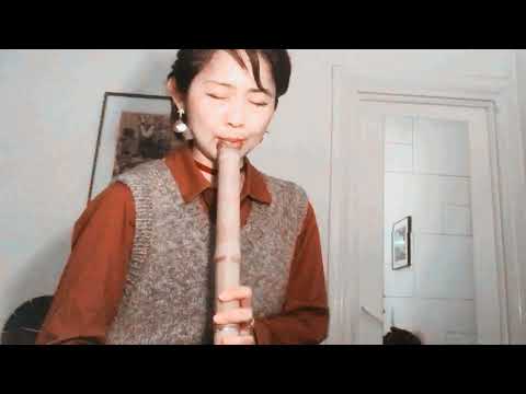 Katsura CreaSion plays Astor Piazzolla Tango Etude No.4 shakuhachi