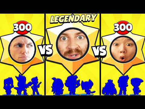 300 Legendary Starr Drop Battle - Most Legendary Brawler Pulls WINS! 🤩