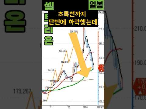 셀트리온 폭락? 셀트리온 위클리, celltrion weekly, 매주 셀트리온을 살펴봅니다...주식 차트 주린이