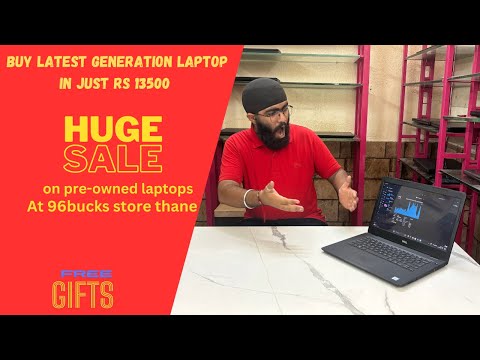 buy premium laptop in just 13500 with free gifts|sale on second hand laptops at 96bucks store mumbai