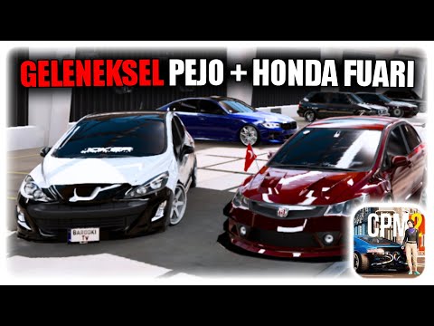 BAROOKİTV GELENEKSEL HONDA VE PEJO FUARI / Car Parking Multiplayer 2