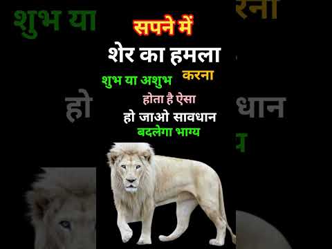 Sapne Me Sher Ka Hamla Karna। सपने में शेर का हमला करना। Lion Attack in Dreams |Sher Ka Sapna Dekhna