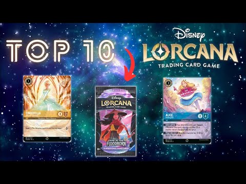 The 10 Most EXPENSIVE Lorcana Rise of the Floodborn Cards! #top10 #lorcana #disneylorcanatcg