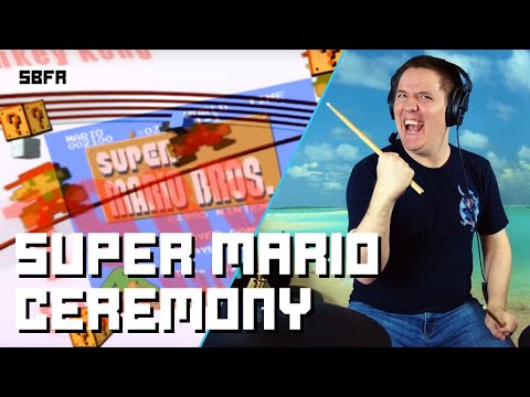 SUPER MARIO CEREMONY ON DRUMS!!!