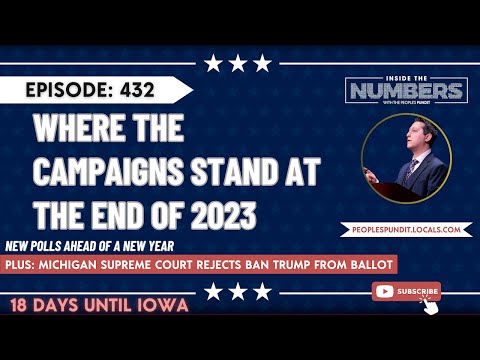 18 Days Until the Iowa Caucuses | Inside The Numbers Ep. 432