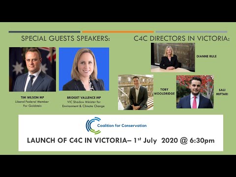 Coalition for Conservation - Victorian Launch