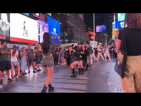 [K-POP IN PUBLIC | SIDECAM] AESPA (에스파) - ‘ARMAGEDDON’ Dance Cover | TIMES SQUARE