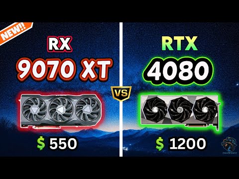 RX 9070 XT vs RTX 4080: AMD JUST NAILED IT! 🔥💪