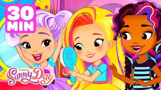 Sunny Gets a New Hairstyle With Her Best Friends! 🎀 | 30 Minute Compilation | Shimmer and Shine