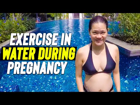 Stay FIT when you are PREGNANT - Exercise in the water :)