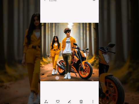 Create Viral 3D Ai Couples Bike Name Photo Editing #shorts #short #trending #viral #ai