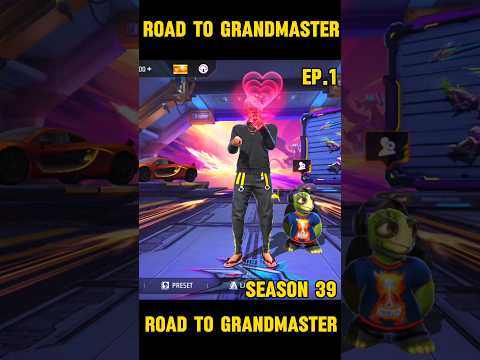 Road To Grandmaster Season 39 🔥|| Solo Rank Push ☠️ #shorts