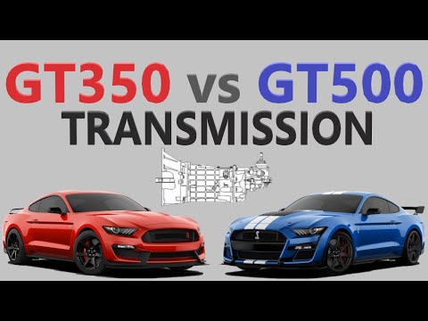 GT350 vs GT500 Transmission