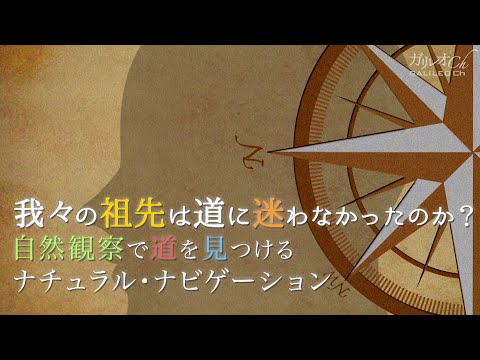 我々の祖先は道に迷わなかったのか？ 自然観察で道を見つける ナチュラル・ナビゲーション|ガリレオX第238回