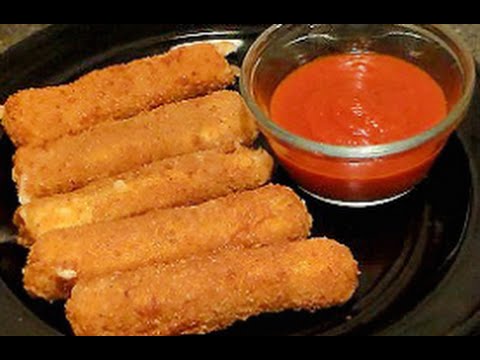 World's Best Homemade Mozzarella Sticks Recipe: Delicious Crispy Fried Mozzarella Sticks