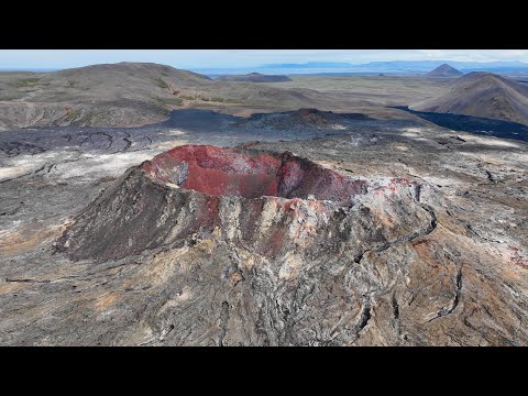 Reykjanes Iceland Post-Eruption Landscape