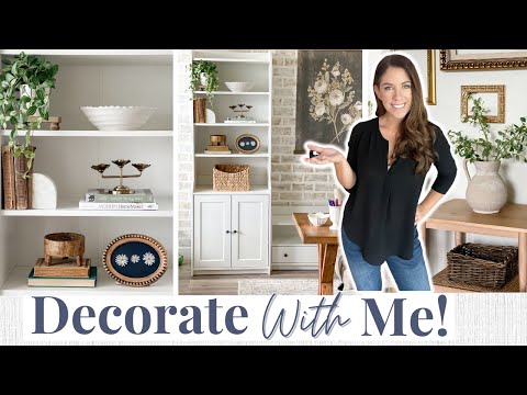 DECORATE WITH ME - STYLING NEW HOME DECOR! | DECORATING TIPS | EASY HOME DECORATING IDEAS