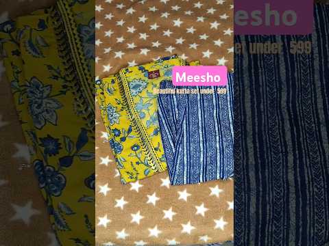 Beautiful kuta set with dupatta  from meesho/ link in my community post #meesho #meeshocreator