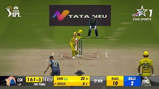 Chennai Super Kings VS Gujrat Titans  IPL 2023 Final Highlights | Cricket 24 | BroDow Gaming (BG)