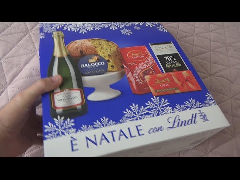 Regalidea E'Natale Lindt Panettone 5 Pieces 60109 Gift Box Unboxing and Test