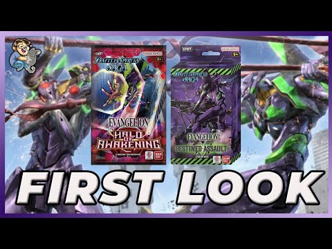 Evangelion Collaboration Set Halo of Awakening First Look! | Battle Spirits Saga CB01