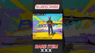 Free fire 3 rare item#freefire #rareitemfreefire ☠️