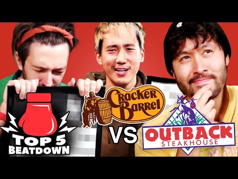 Food Critic Ranks Top 5 Chain Restaurants • Top 5 Beatdown